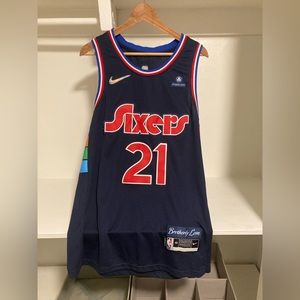 Joel Embid Sixers jersey